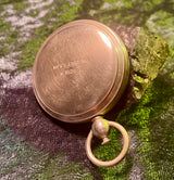 Zero Stock-Vintage WW2 U.S. Wittnauer Military Pocket Compass In Hunter Style Case