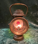 Zero Stock-Neverout Insulated Kerosene Safety Lamp  Patent  Rose Mfg. Co. Philadelphia USA