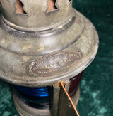 Zero Stock-Antique Boat Kerosene Light Geo B. Carpenter Chicago