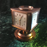 Zero Stock-Vintage Art Deco Tiffany & Co 8 Day Clock Weather-Station