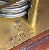 Zero Stock -Antique Barograph Maxant  Paris Used by Manhattan Marine New York