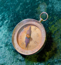 Zero Stock -Vintage Pocket Compass Made in Japan