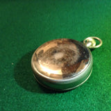 ZERO STOCK-ANTIQUE POCKET ALTIMETER BAROMETER  MADE BY JULES RICHARD PARIS