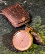 Zero Stock-Antique Pocket Altimeter Barometer Made by Tycos Short & Mason London