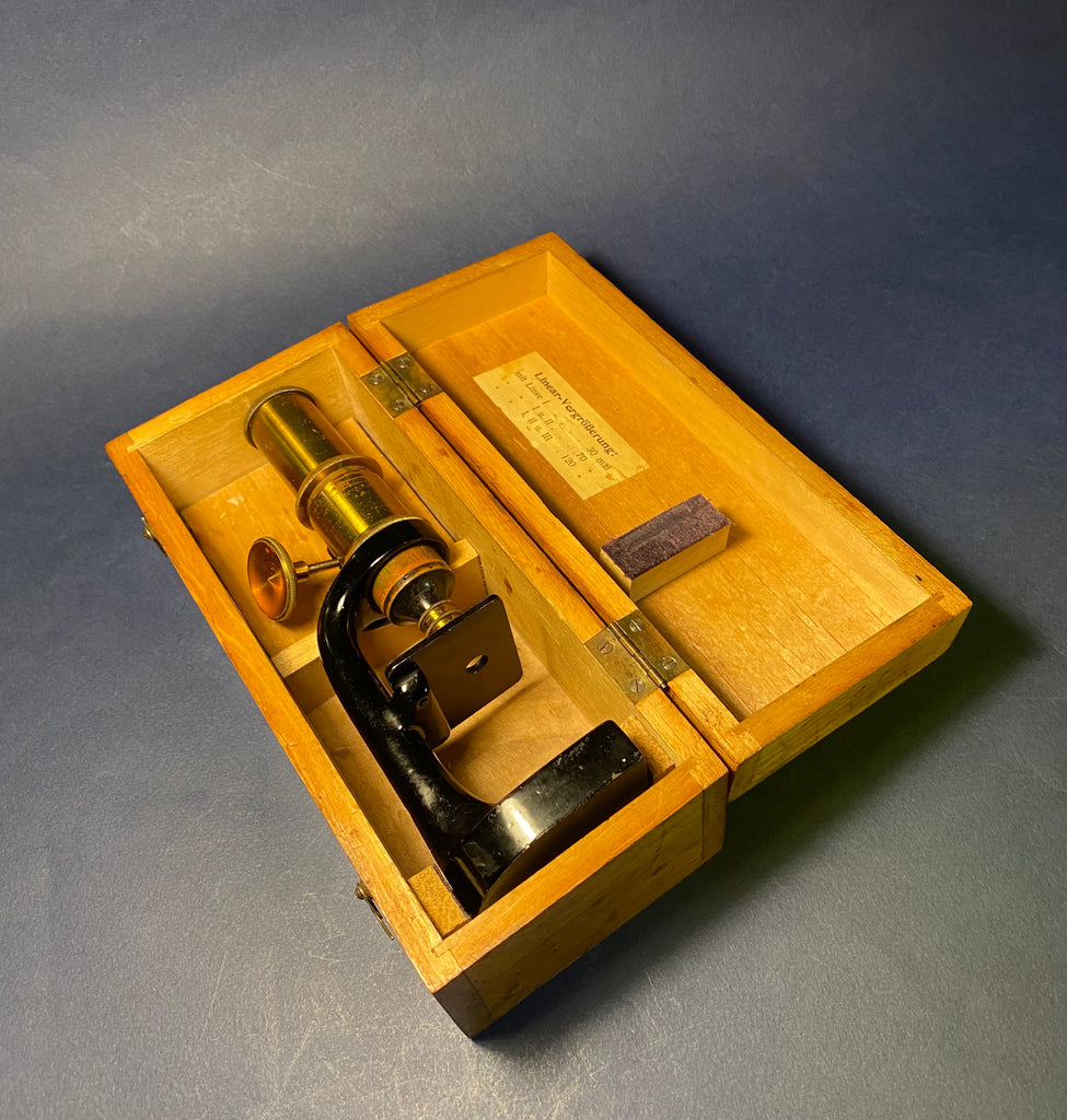 Zero Stock -Antique Field Microscope Made in Germany – Explorer Antiques