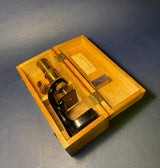 Zero Stock -Antique Field Microscope  Made in Germany