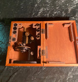 Zero Stock-Antique Microscope Carl Zeiss Jena Germany