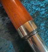 Zero Stock-Antique  Nautical Mahogany Telescope Signed Dolland Day or Night