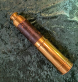 Zero Stock- Antique Telescope Spyglass With Leather Cover 32 Inches