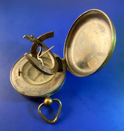 Zero Stock- Antique Equinoctial Compass Sundial