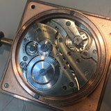 Zero Stock-Vintage Art Deco Tiffany & Co 8 Day Clock Weather-Station