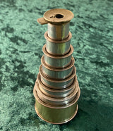 Zero Stock-Antique Seven Draw Monocular Telescope  from Georgian Era