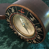 Zero Stock-Antique Wood Cased Compass Made in Japan Meiji Period