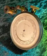 Zero Stock-Antique Surveying  Mountain Altimeter Barometer Made by JJ Hicks London