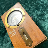 Zero Stock- Antique Surveyors Compass Inclinometer And Level Compendium