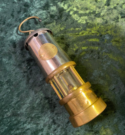 Zero Stock-Vintage Small Oil Boat  Lamp