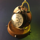 Zero Stock- Antique Small Nautical Dry Card Compass C.H. White Baltimore Maryland