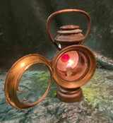 Zero Stock-Neverout Insulated Kerosene Safety Lamp  Patent  Rose Mfg. Co. Philadelphia USA