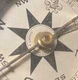 Zero Stock-Antique  Pocket Compass Made by Short Mason London for Tycos