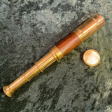 Zero Stock-Antique Field Telescope Spyglass Made in England