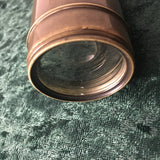 ZERO STOCK-ANTIQUE SEVEN DRAW TELESCOPE ALLEGRE OPTICIEN LA MARINE A TOULON