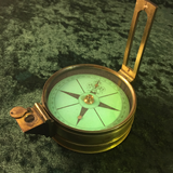 Zero Stock- Antique Prismatic Compass Made by Watkins and Hill  of Charing Cross London