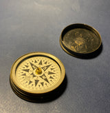 Zero Stock- Antique Small Nautical Dry Card Compass Made in England