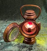 Zero Stock-Neverout Insulated Kerosene Safety Lamp  Patent  Rose Mfg. Co. Philadelphia USA