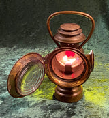 Zero Stock-Neverout Insulated Kerosene Safety Lamp  Patent  Rose Mfg. Co. Philadelphia USA
