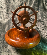 Zero Stock-Vintage Nutcracker Ships Wheel Made in England