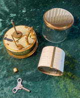 Zero Stock-Vintage  Mini Marine Barograph Made in France