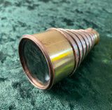Zero Stock-Antique Seven Draw Monocular Telescope  from Georgian Era