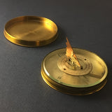 Zero Stock-Antique Pocket Sundial Compass Made in France