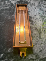 Zero Stock-Antique Minimum Maximum  Brass Thermometer Made by Taylor Rochester New York