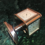Zero Stock-Vintage Art Deco Tiffany & Co 8 Day Clock Weather-Station