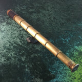 ZERO STOCK-Antique Six Draw Telescope Spyglass Made in England