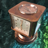 Zero Stock-Vintage Art Deco Tiffany & Co 8 Day Clock Weather-Station