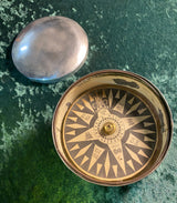 Zero Stock - Antique  Nautical Floating Card Compass Made  by Berry Mackay Aberdeen Scotland