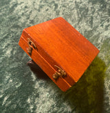 Zero Stock-Antique Mahogany Case Compass Made in France