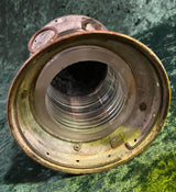 Zero Stock Antique Fresnel Glass Ship’s Oil Lantern PERKO USA