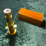 Zero Stock- Antique Field Microscope or Drum Microscope