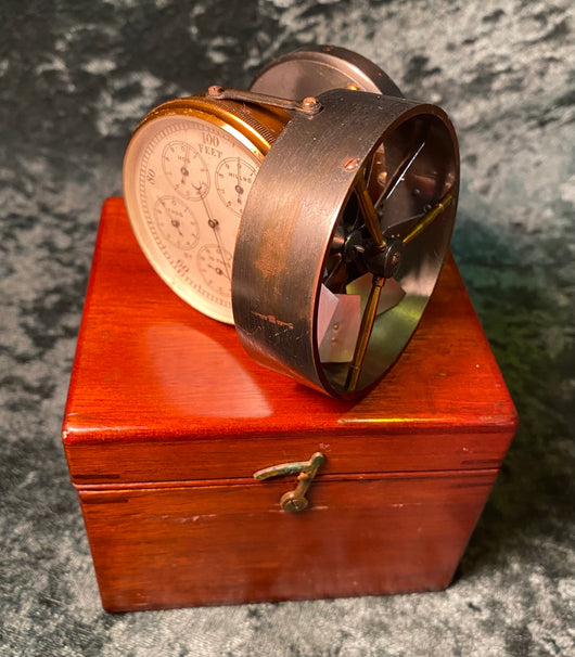 Zero Stock-Antique Anemometer Made in England