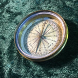 ZERO STOCK Antique Pocket Compass Made by Negelein Germany