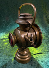Zero Stock-Neverout Insulated Kerosene Safety Lamp  Patent  Rose Mfg. Co. Philadelphia USA