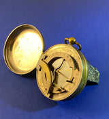Zero Stock- Antique Equinoctial Compass Sundial