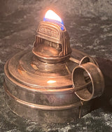 Zero Stock- Antique Nickel Covered Brass  Boat Running Light
