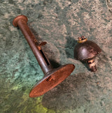 Zero Stock-Antique Whale Oil Lamp Pre Civil War Era USA