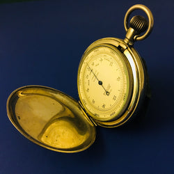 ZERO STOCK ANTIQUE POCKET BAROMETER ALTIMETER MADE BY DOLLOND LONDON