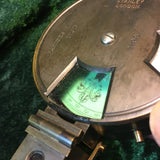 Zero Stock - Antique Prismatic Compass with Clinometer Barkers Patent for Stanley London