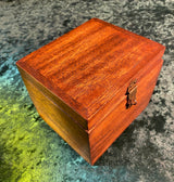 Zero Stock -Antique Small Nautical Dry Card Compass in Mahogany Case Made by C D Durkee & Co New York